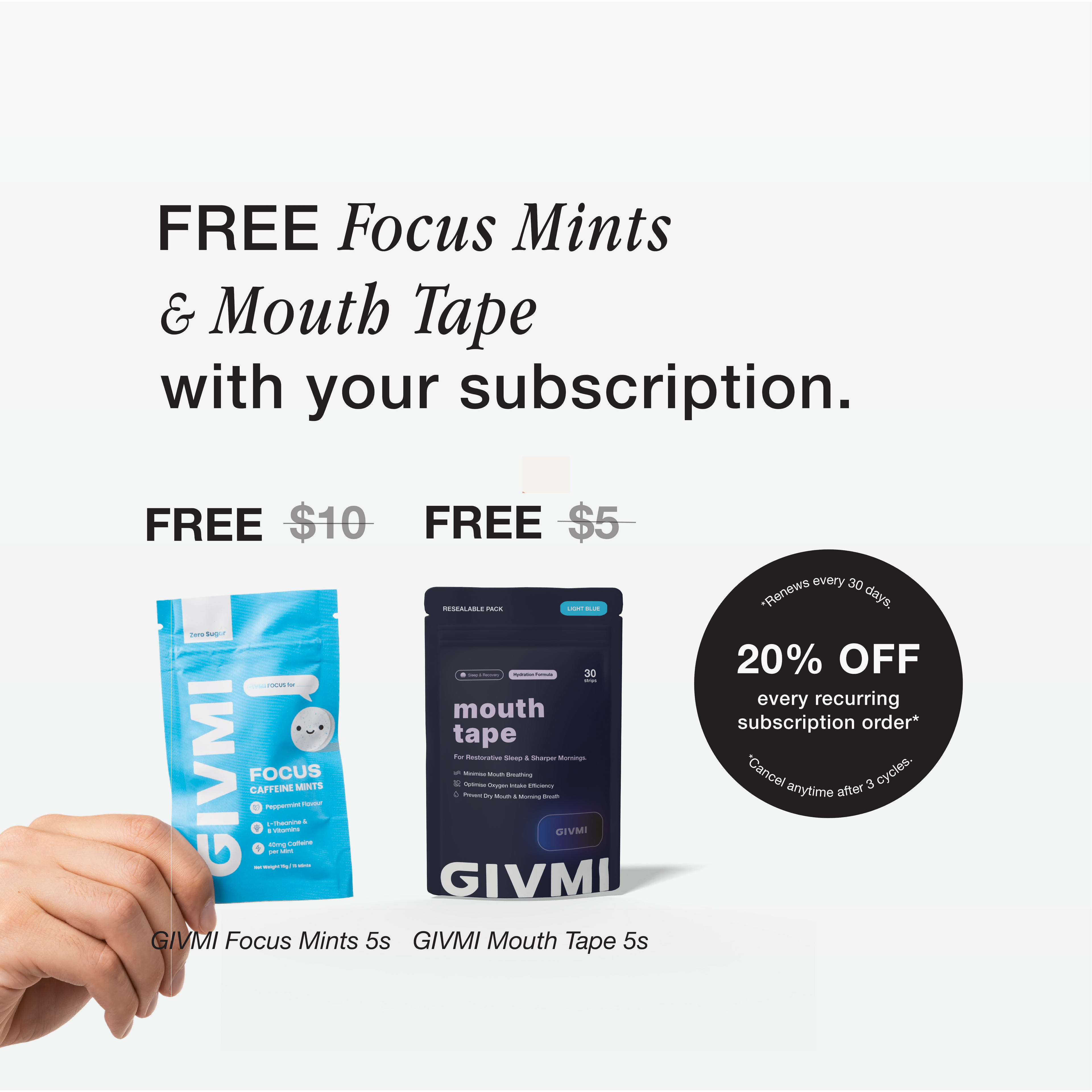 GIVMI Nasal Strips