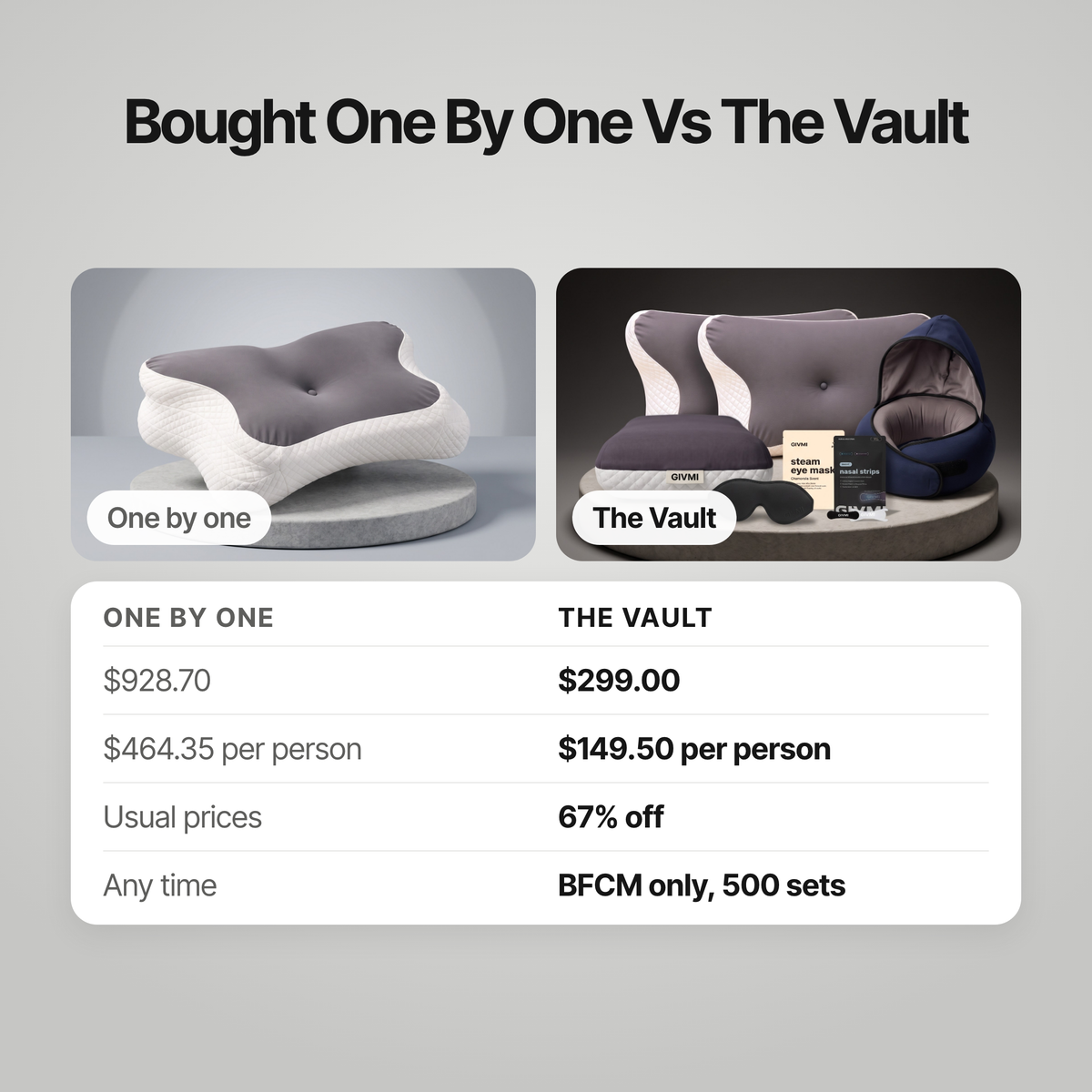 Couples Sleep & Travel Vault – image 6 of 8