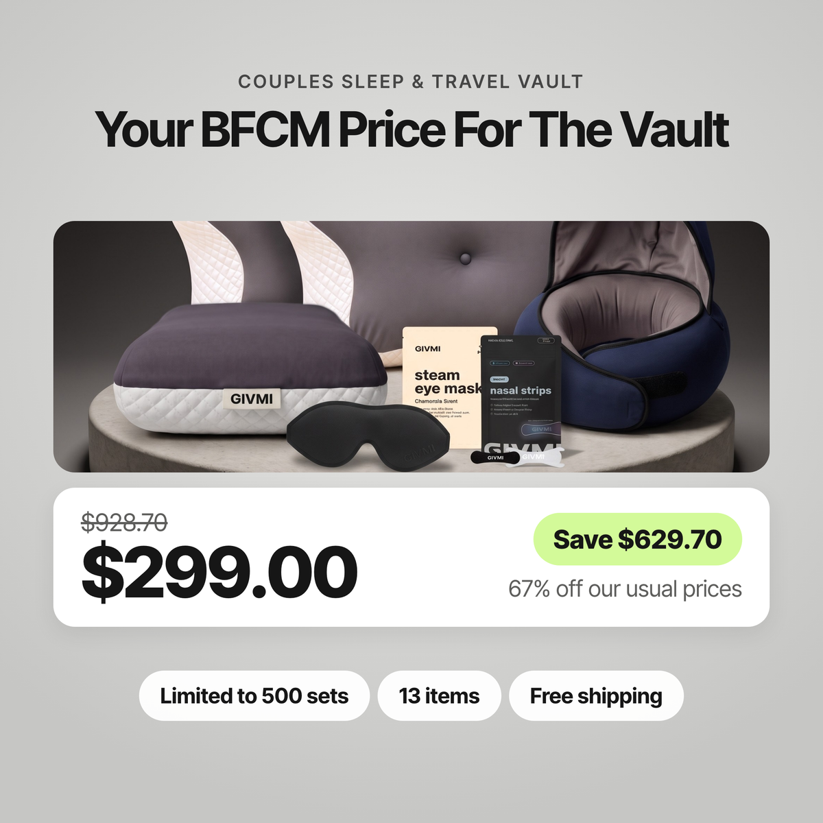 Couples Sleep & Travel Vault – image 8 of 8