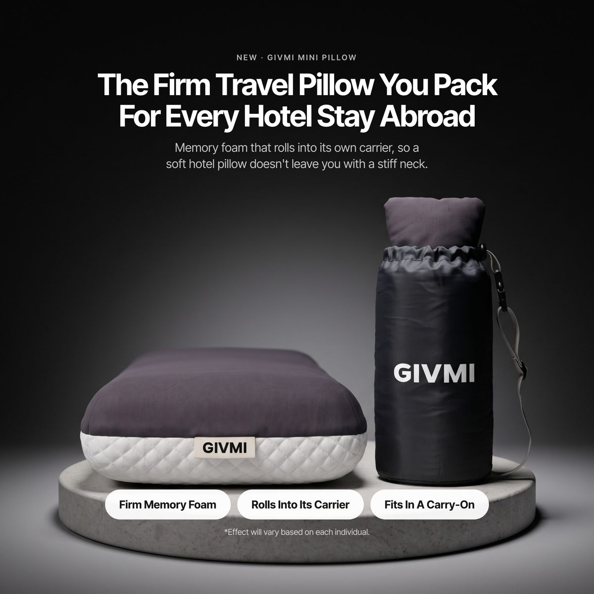 GIVMI Neck Pillow - Preorder