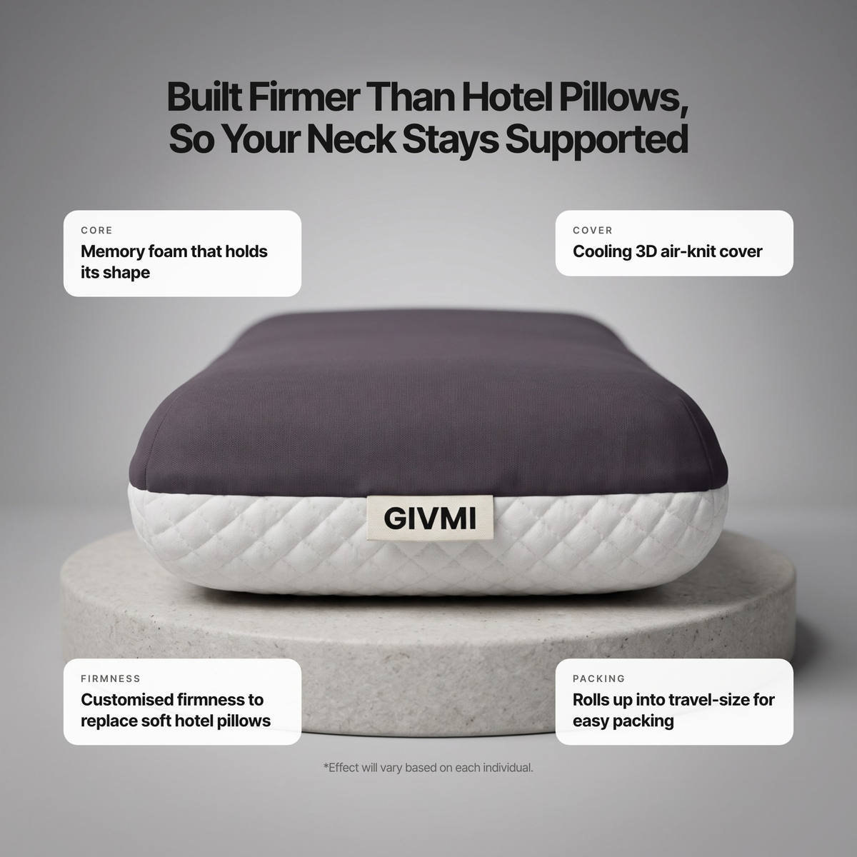 GIVMI Neck Pillow - Preorder