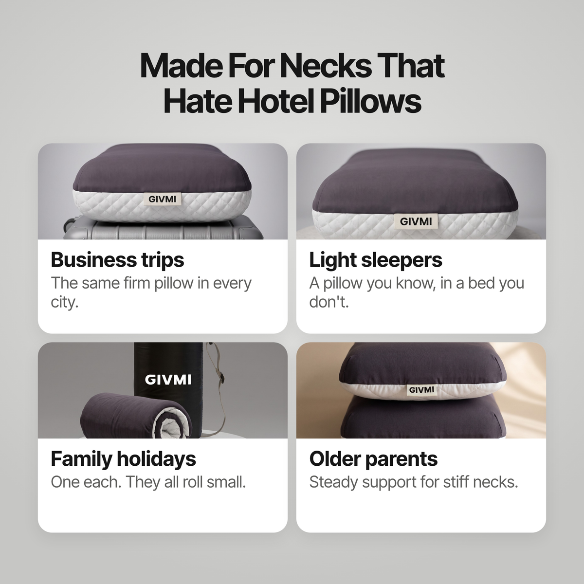 GIVMI Mini Pillow (Portable Hotel Pillow) - Preorder – image 6 of 11