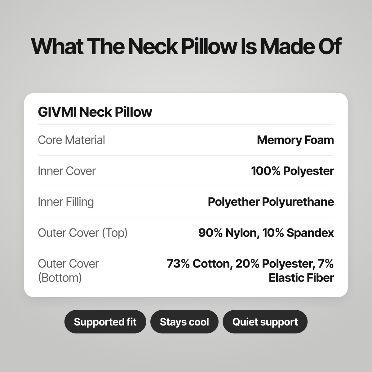 GIVMI Mini Pillow (Portable Hotel Pillow) - Preorder – image 11 of 11