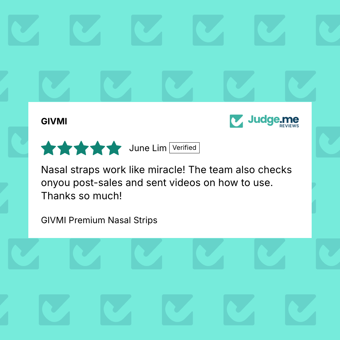 GIVMI Premium Nasal Strips