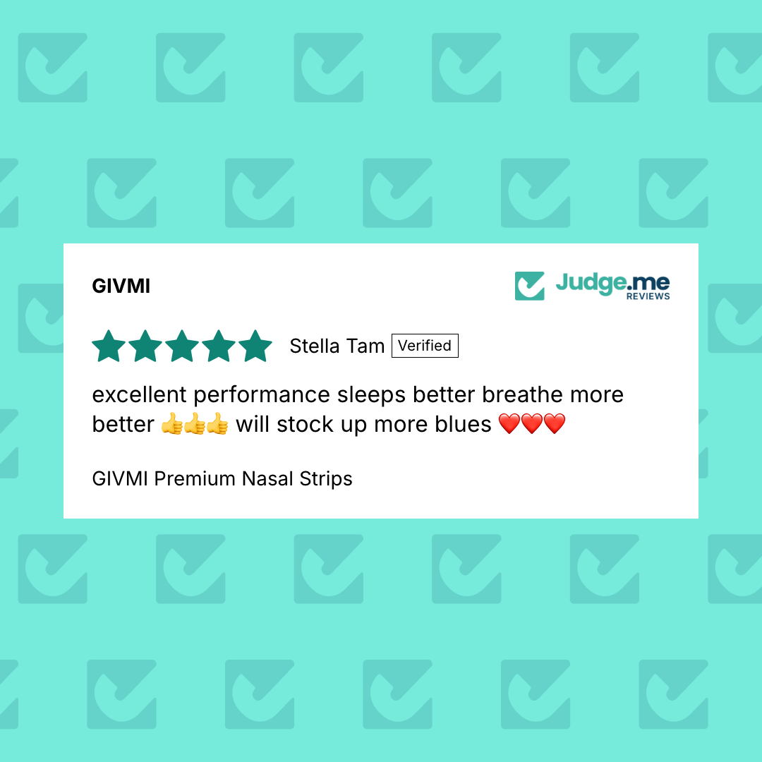 GIVMI Premium Nasal Strips