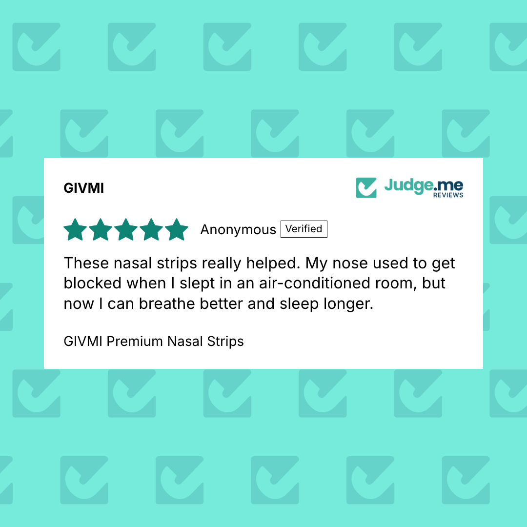 GIVMI Premium Nasal Strips